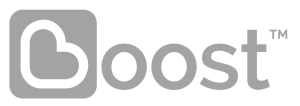 Logo Boost bw